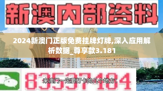 2024新澳門正版免費掛牌燈牌,深入應用解析數據_尊享款3.181