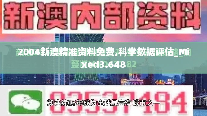 2004新澳精準(zhǔn)資料免費,科學(xué)數(shù)據(jù)評估_Mixed3.648