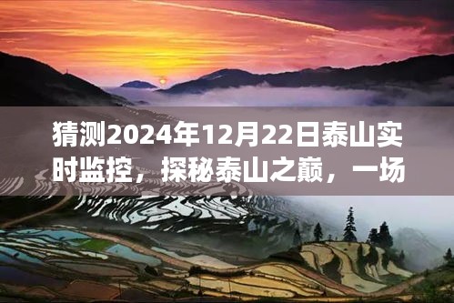探秘泰山之巔，心靈之旅的預(yù)測與啟程，揭秘泰山實時監(jiān)控下的神秘景象（2024年12月22日）