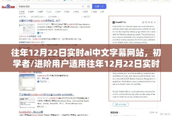 實(shí)時(shí)AI中文字幕網(wǎng)站使用指南，初學(xué)者到進(jìn)階用戶全面解析