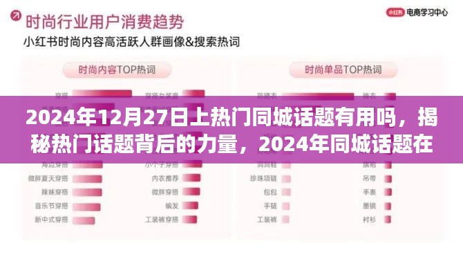 揭秘?zé)衢T同城話題的力量，小紅書上2024年同城話題的影響力與機(jī)遇揭秘！
