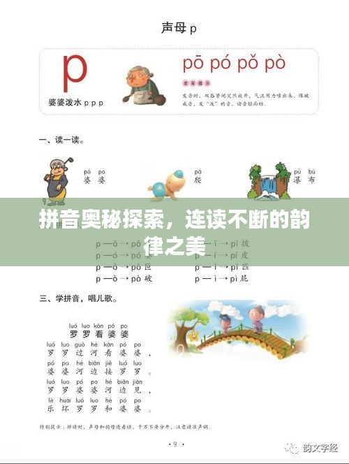拼音奧秘探索，連讀不斷的韻律之美