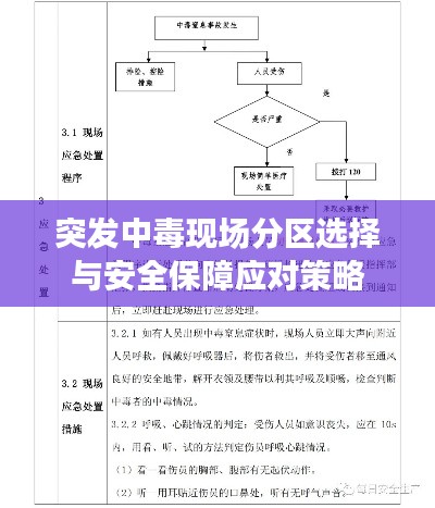 突發(fā)中毒現(xiàn)場分區(qū)選擇與安全保障應對策略
