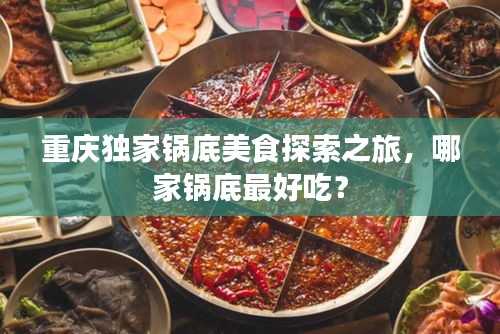 重慶獨家鍋底美食探索之旅，哪家鍋底最好吃？