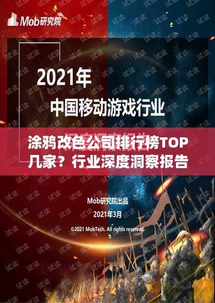 涂鴉改色公司排行榜TOP幾家？行業(yè)深度洞察報告！