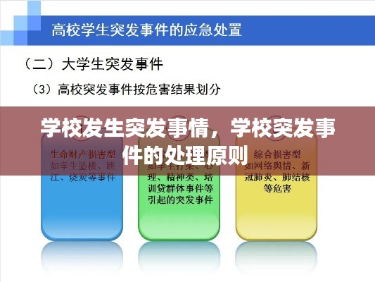 學(xué)校發(fā)生突發(fā)事情，學(xué)校突發(fā)事件的處理原則 