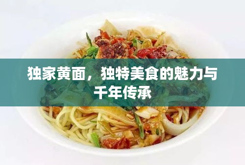 獨(dú)家黃面，獨(dú)特美食的魅力與千年傳承
