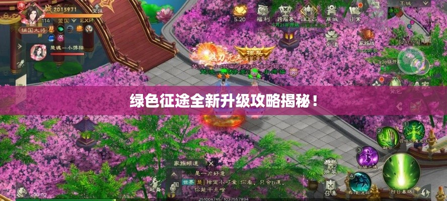 綠色征途全新升級攻略揭秘！