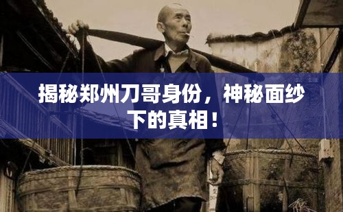 揭秘鄭州刀哥身份，神秘面紗下的真相！