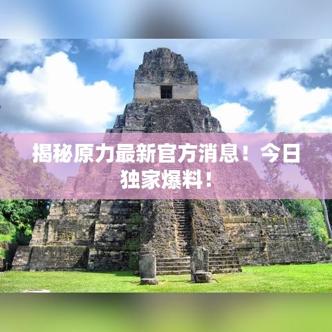 揭秘原力最新官方消息！今日獨(dú)家爆料！