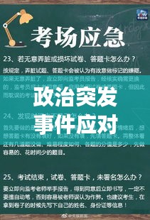 政治突發(fā)事件應(yīng)對之道，危機(jī)處理與策略解析