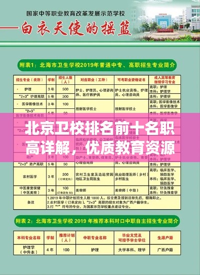 北京衛(wèi)校排名前十名職高詳解，優(yōu)質(zhì)教育資源的璀璨明珠