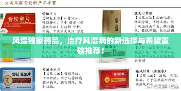 風(fēng)濕獨(dú)家藥品，治療風(fēng)濕病的新選擇與希望重磅推薦！