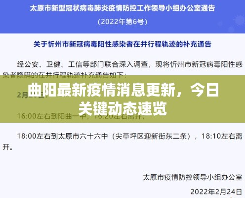 曲陽最新疫情消息更新，今日關鍵動態(tài)速覽