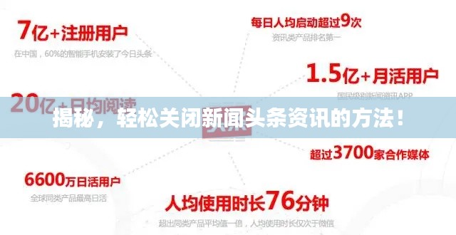 揭秘，輕松關(guān)閉新聞?lì)^條資訊的方法！