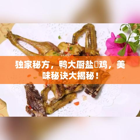 獨(dú)家秘方，鴨大廚鹽焗雞，美味秘訣大揭秘！