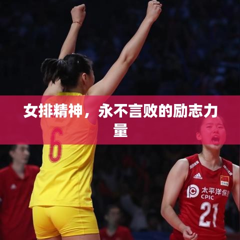 女排精神，永不言敗的勵志力量